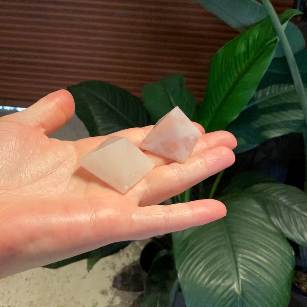 Rose Quartz Pyramid