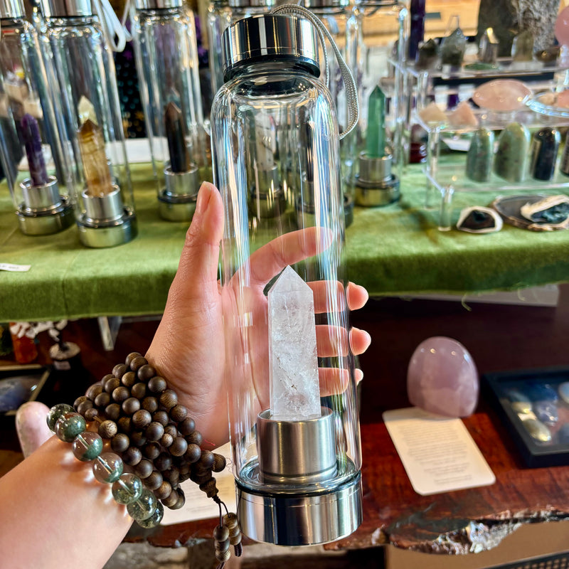 CRYSTAL WATER BOTTLES