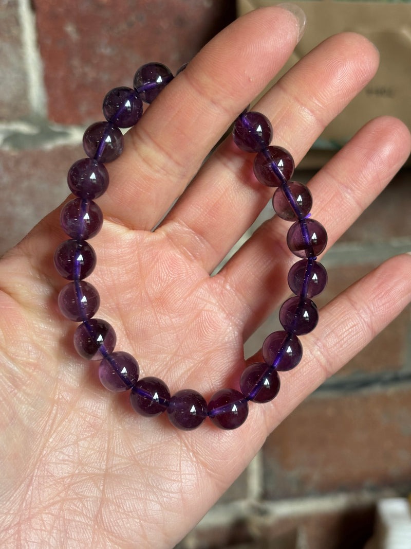 9.5MM AMETHYST AAA GRADE