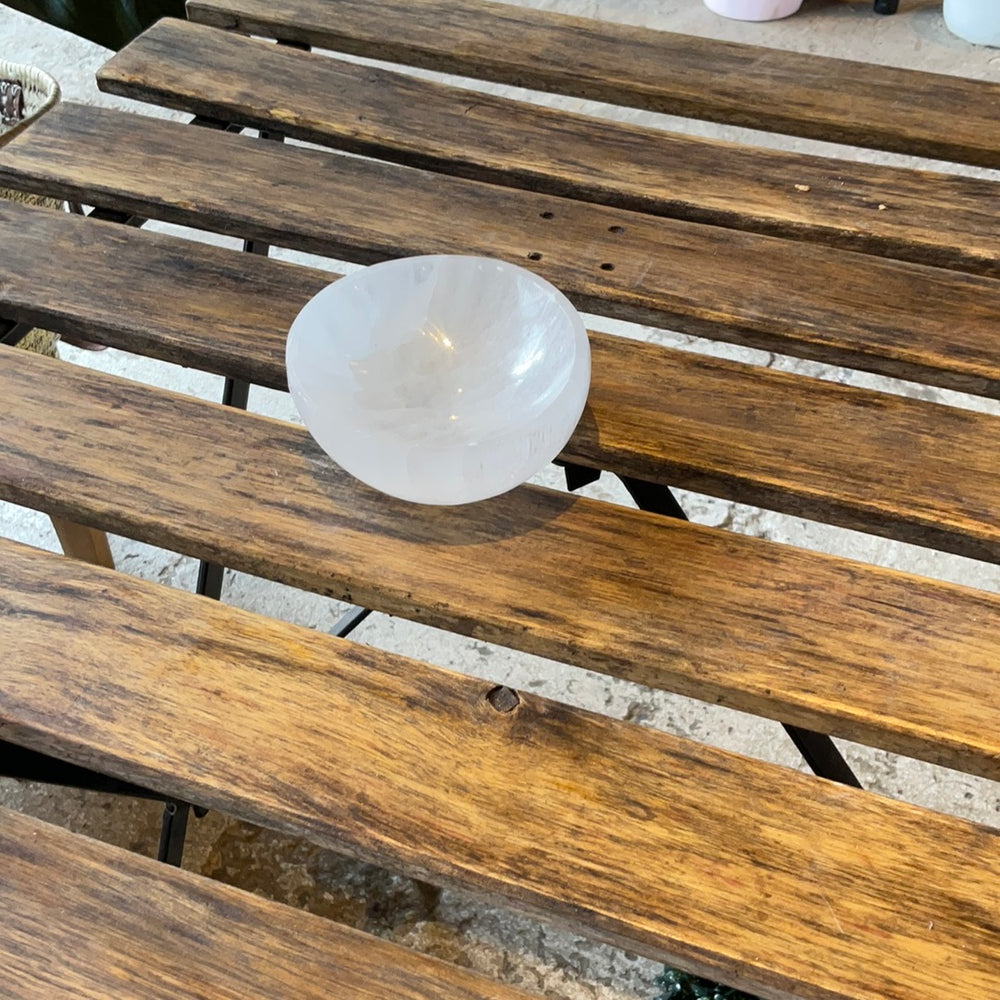 Selenite Bowl