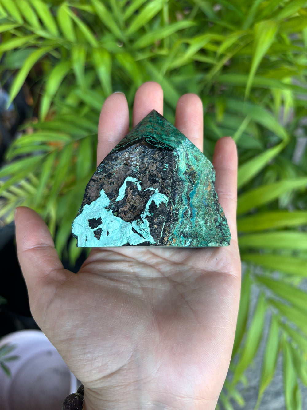Azurite Malachite Point