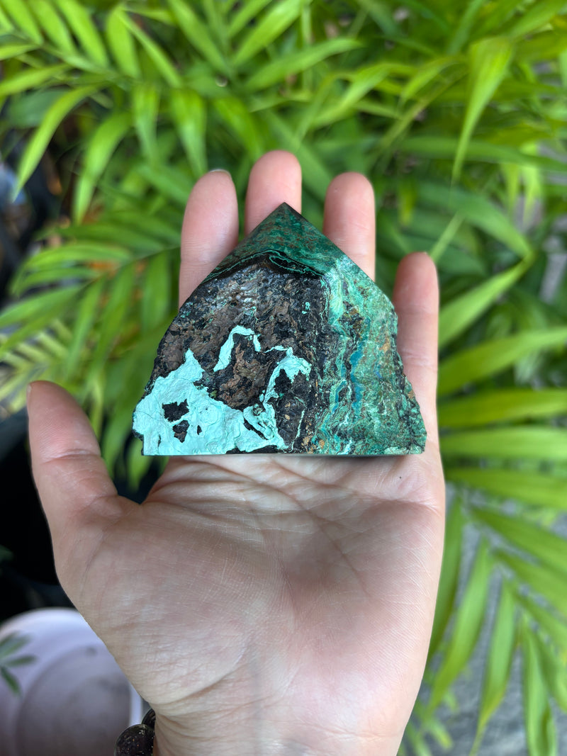 Azurite Malachite Point
