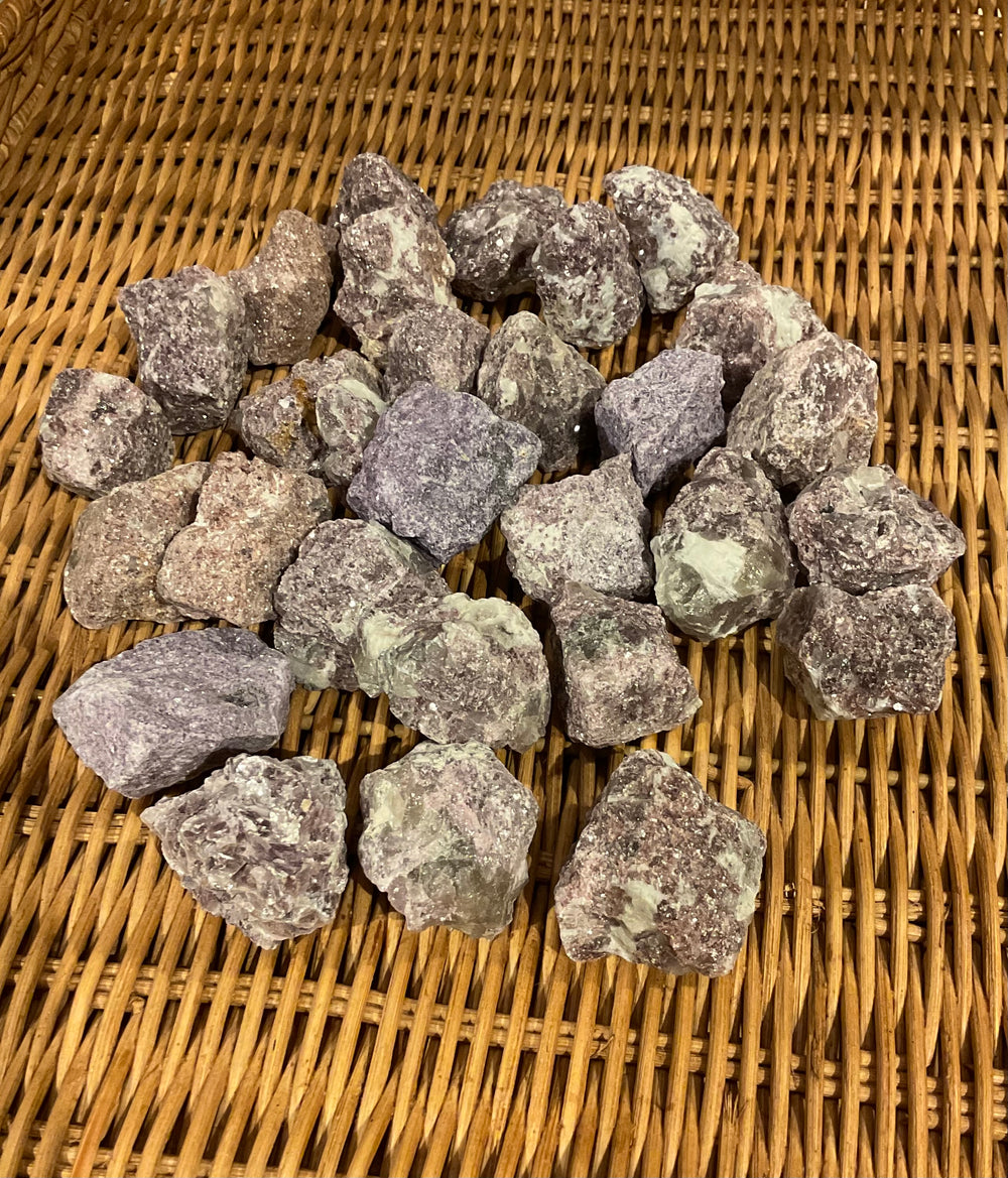 Lepidolite Rough