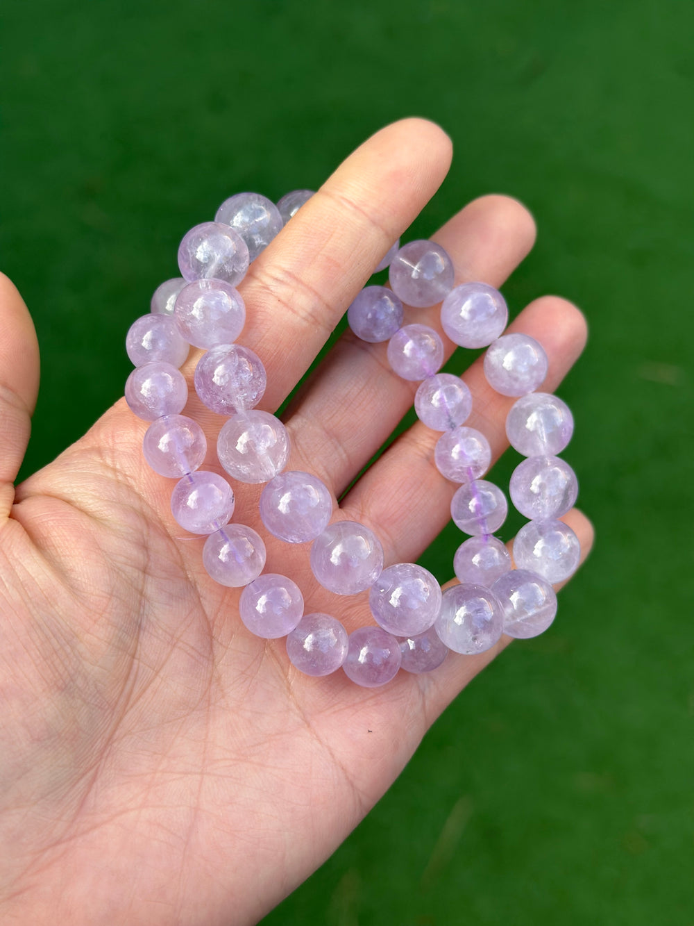 Ice Lavender Amethyst Bracelet