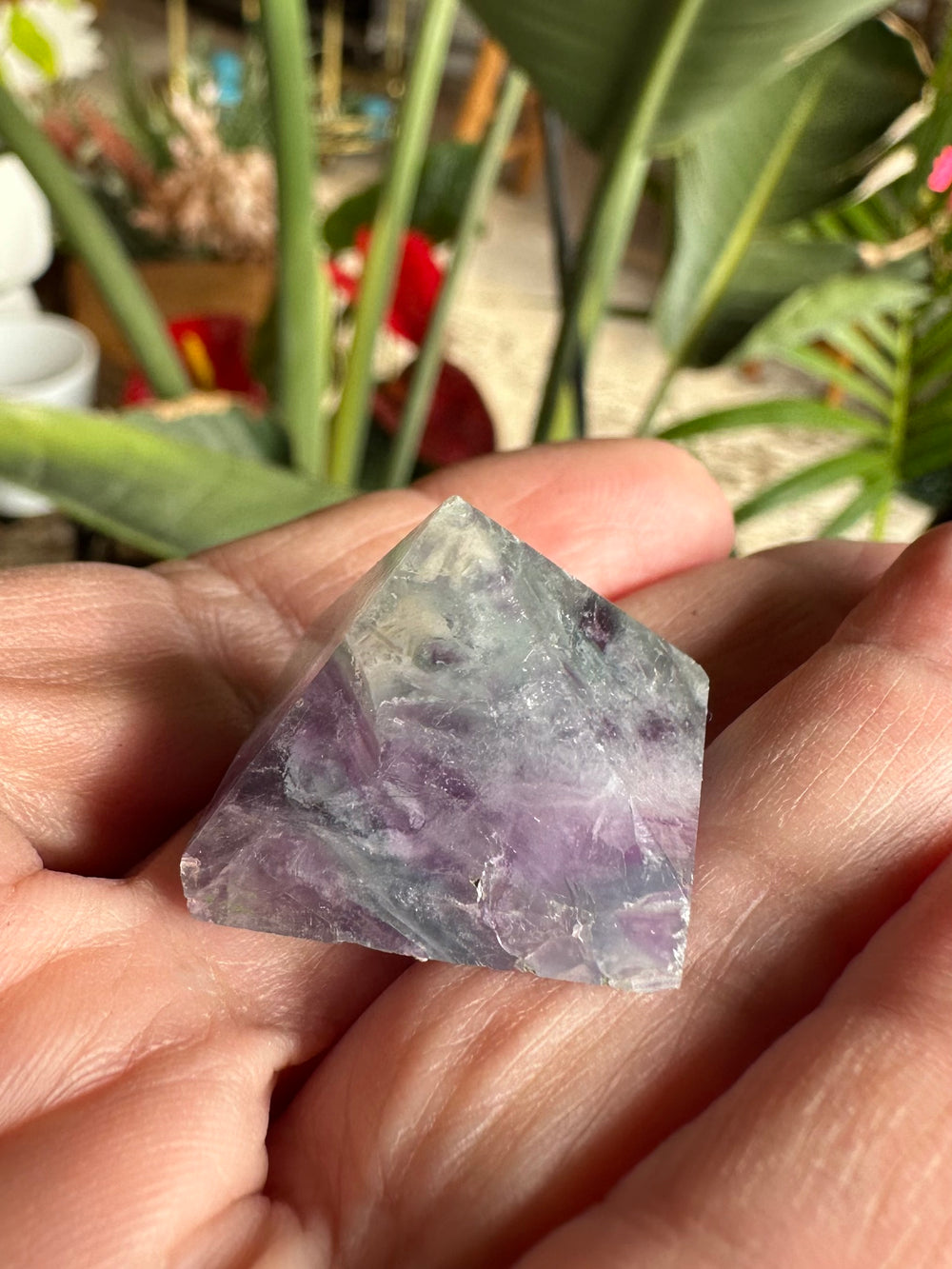 Fluorite Pyramid