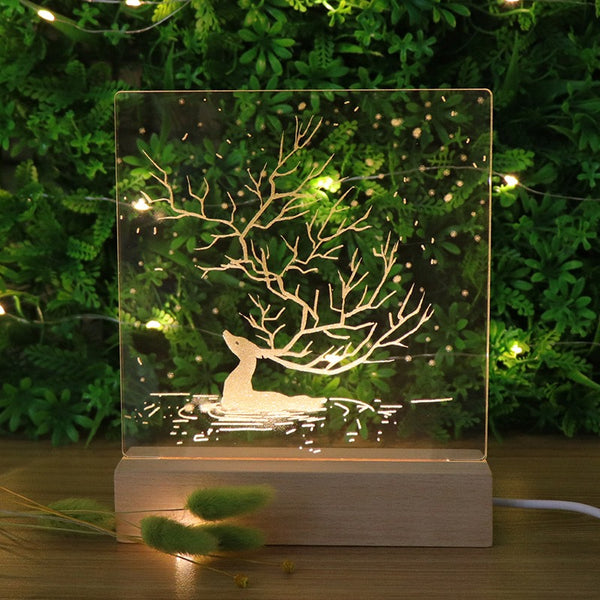LED Decor Glass