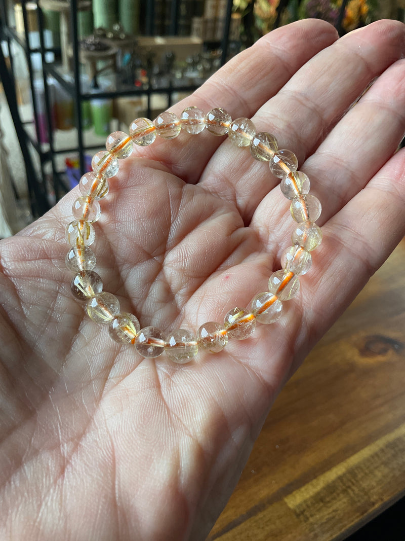 7MM GOLDEN RUTILATED QUARTZ