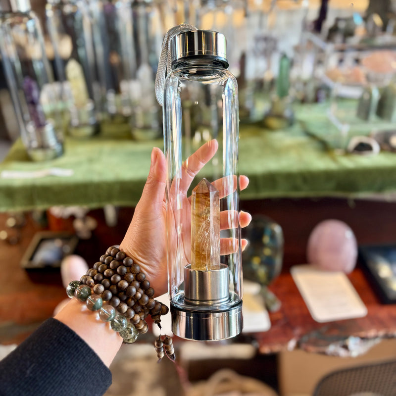 CRYSTAL WATER BOTTLES