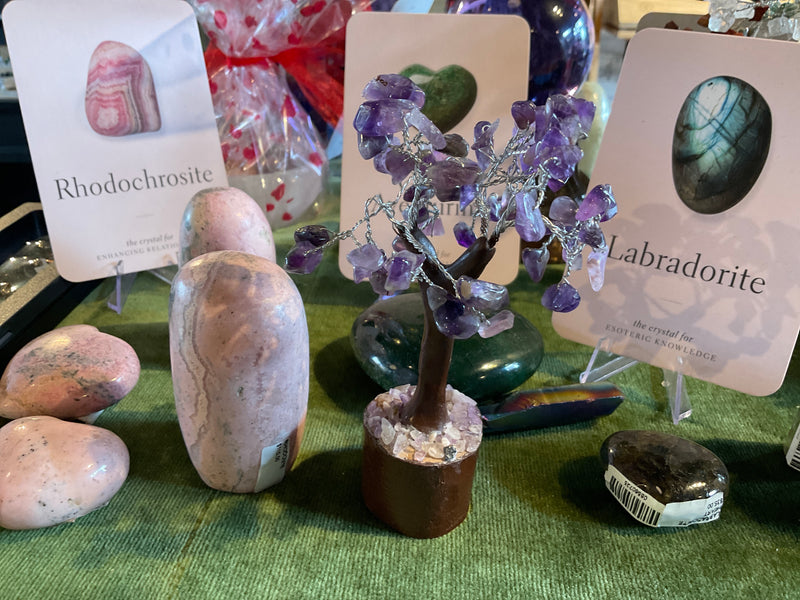 AMETHYST  CRYSTAL TREES