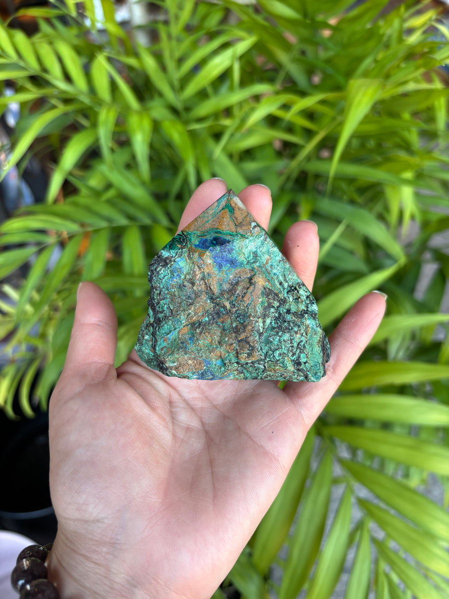 POINT-AZURITE MALACHITE