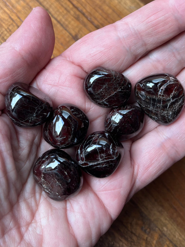 Garnet Tumbled Stone