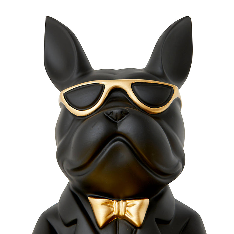 Bulldog Tray Rectangle,  Black