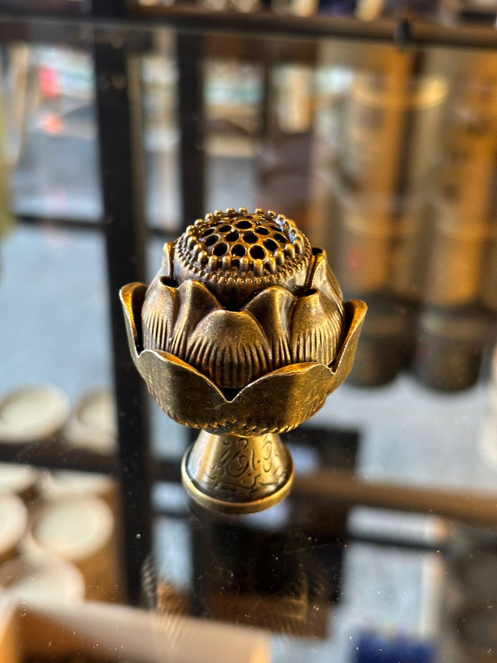 Lotus Stand Incense Burner