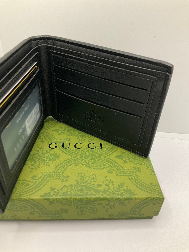 Gucci Men’s GG Embossed Leather Wallet