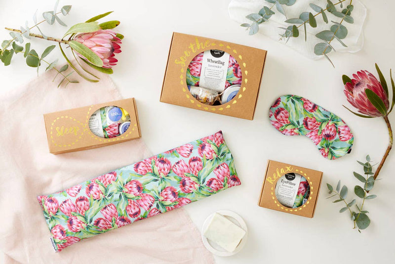 RELAX GIFT PACK – PROTEA EYEPILLOW & 50ML BATH OIL