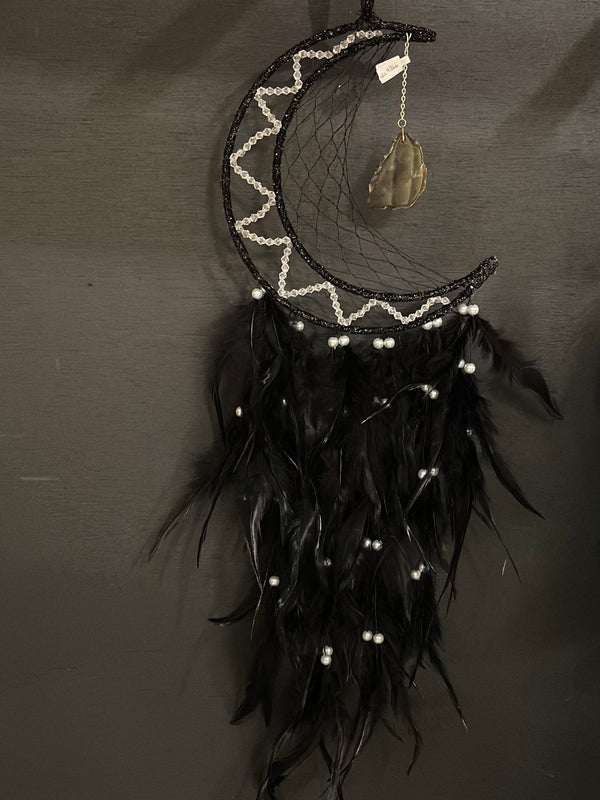 Black Moon Dreamcatcher 22cm x 75cm