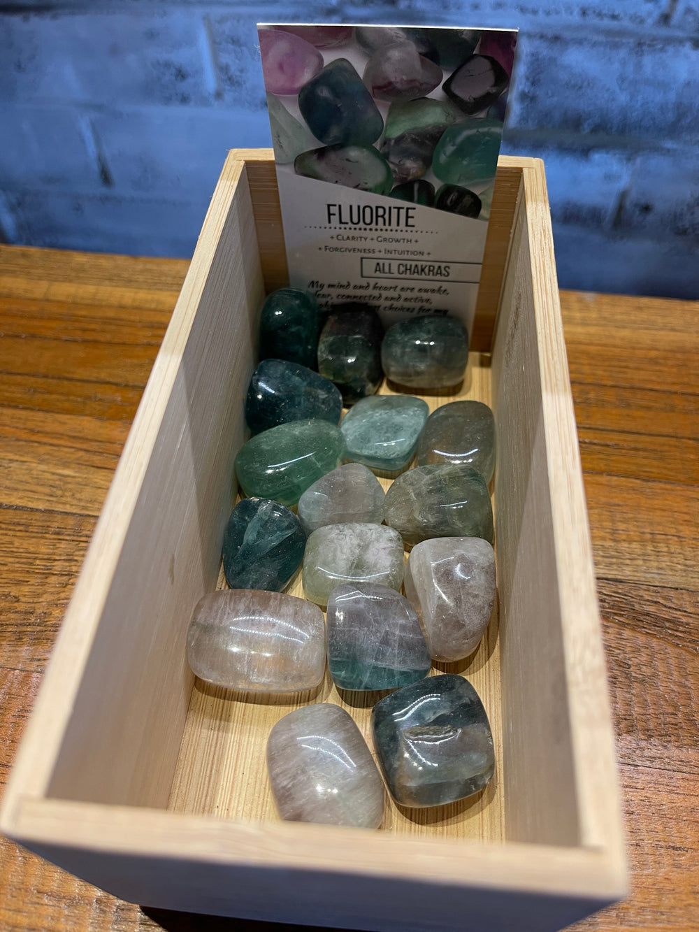 Fluorite Tumbled Stone