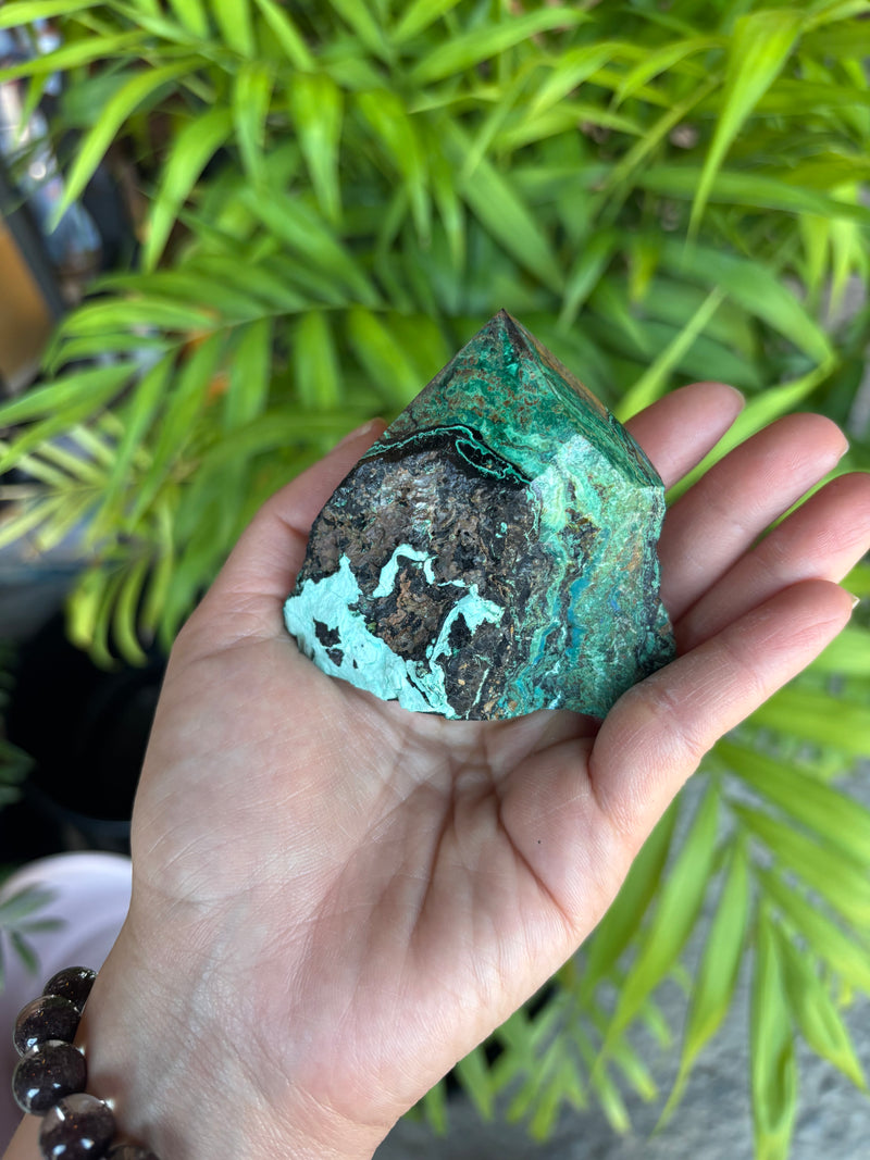 Azurite Malachite Point