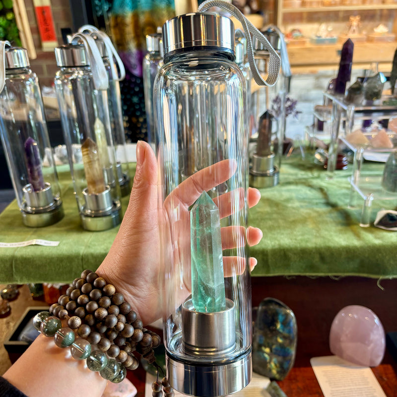 CRYSTAL WATER BOTTLES