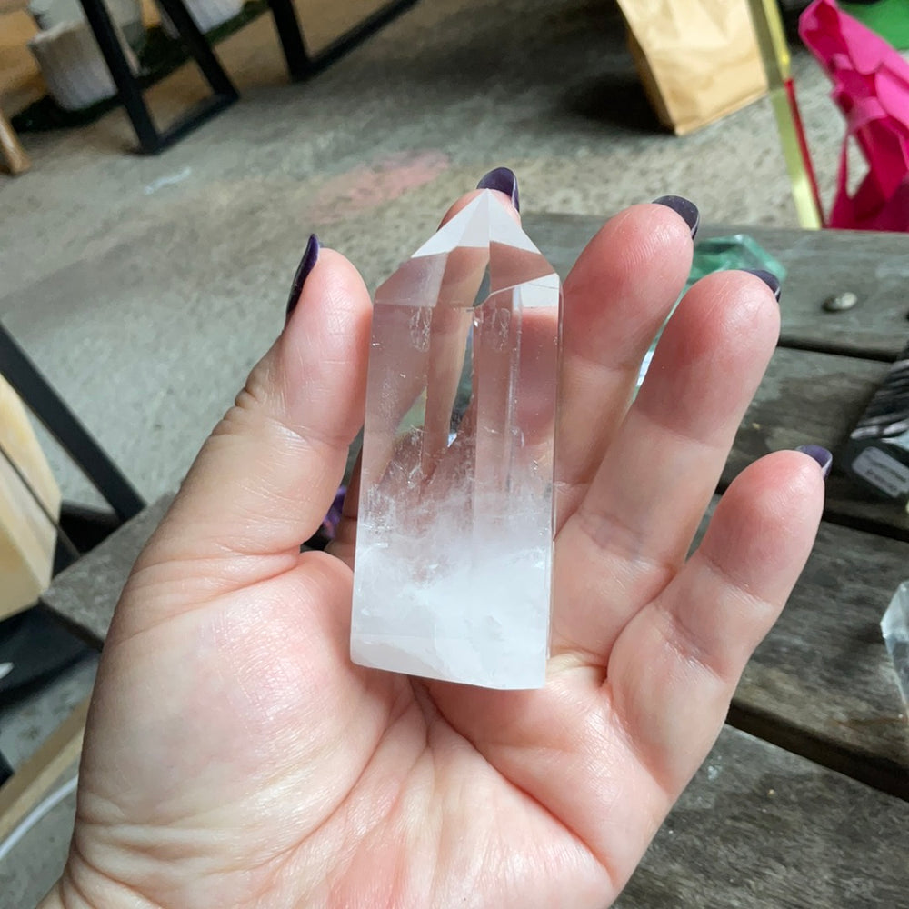 Clear Quartz Tower