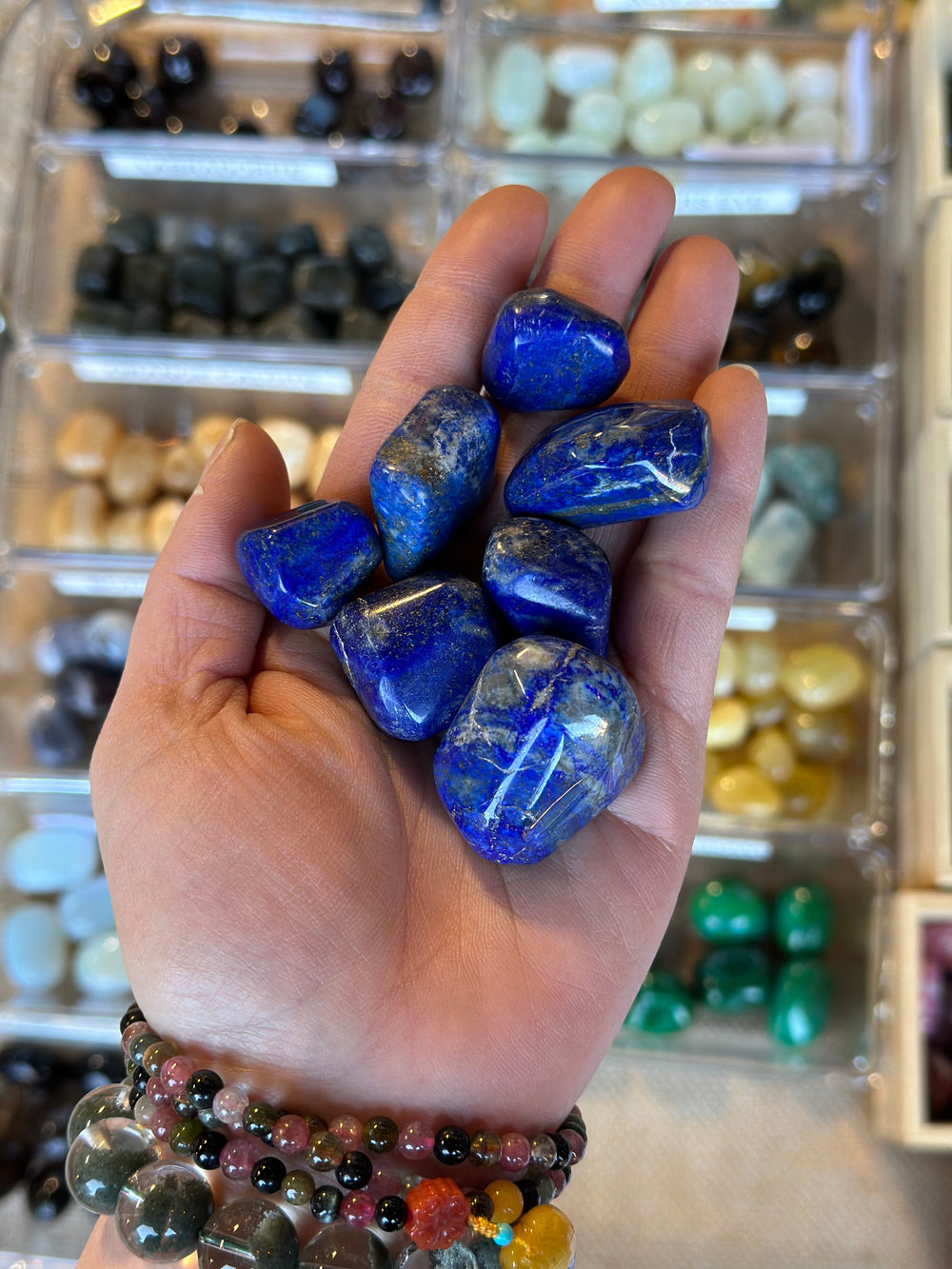 Lapis Lazuli Tumbled Stone