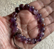 CACOXENITE AMETHYST BRACELET