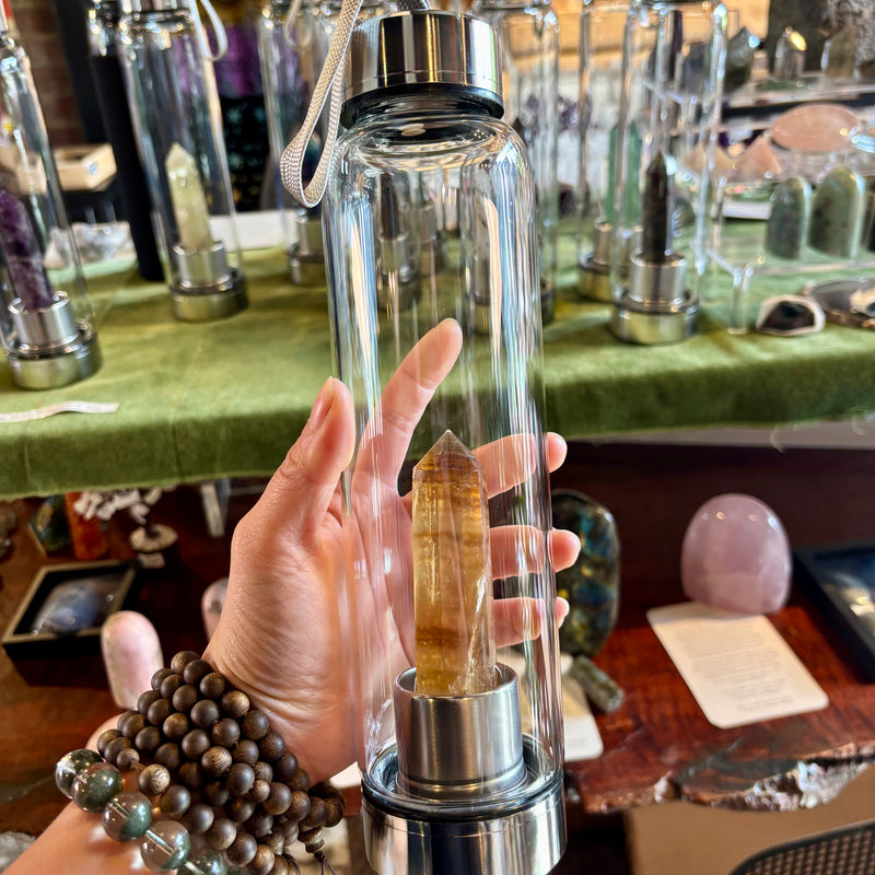 CRYSTAL WATER BOTTLES