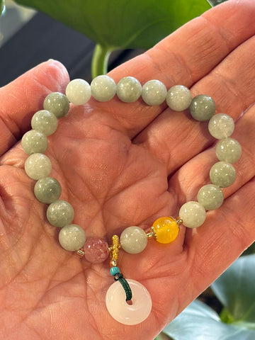 BURMA JADE PEACE BRACELET