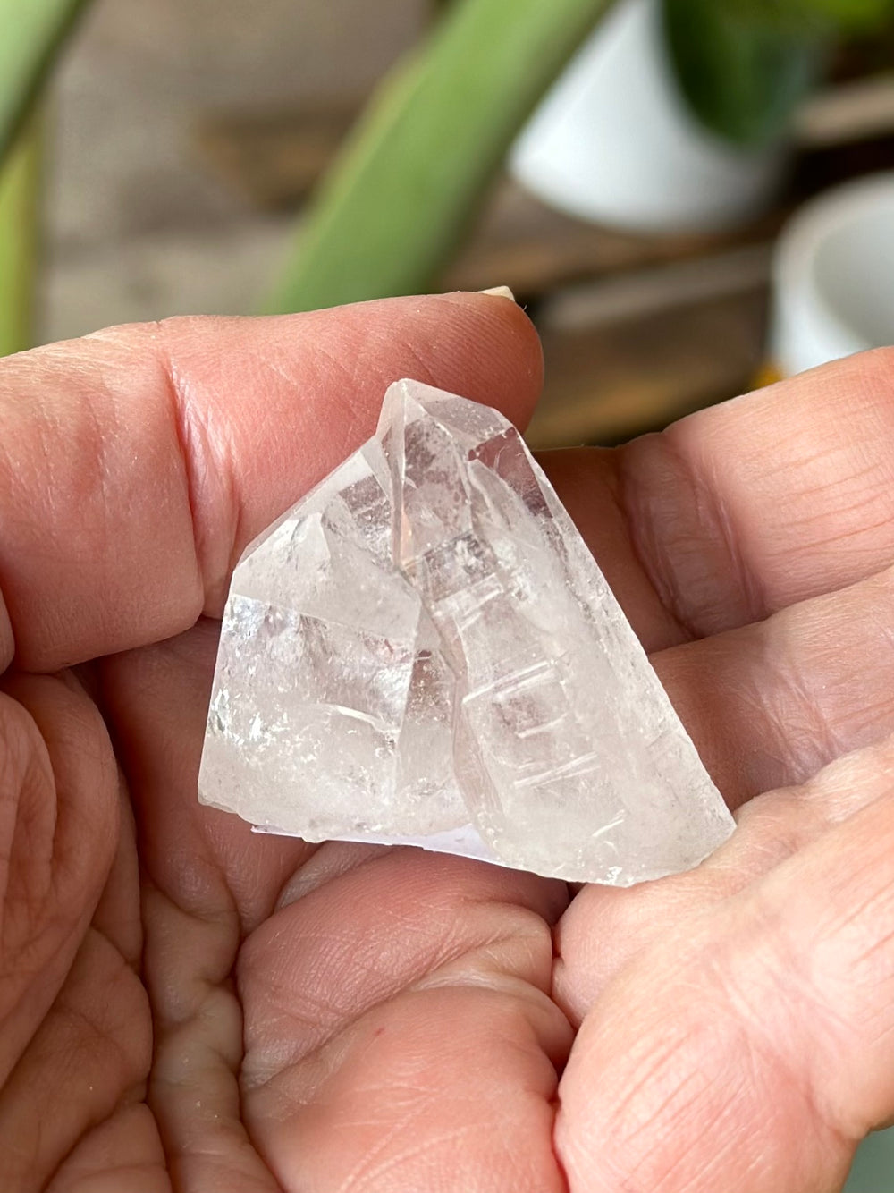 Clear Quartz Twin Point