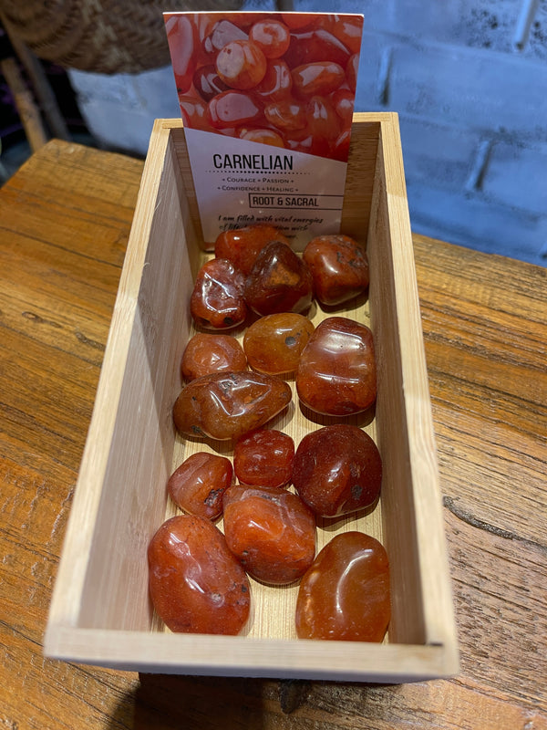 Carnelian Tumbled Stone