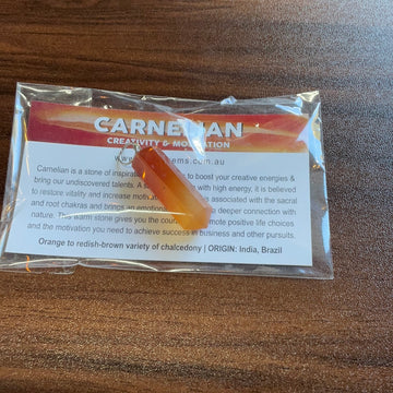 CARNELIAN POINT PENDANT