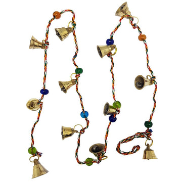 Bell with Beaded String