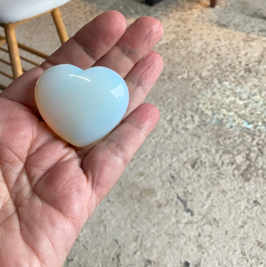 HEART - OPALITE PUFFED