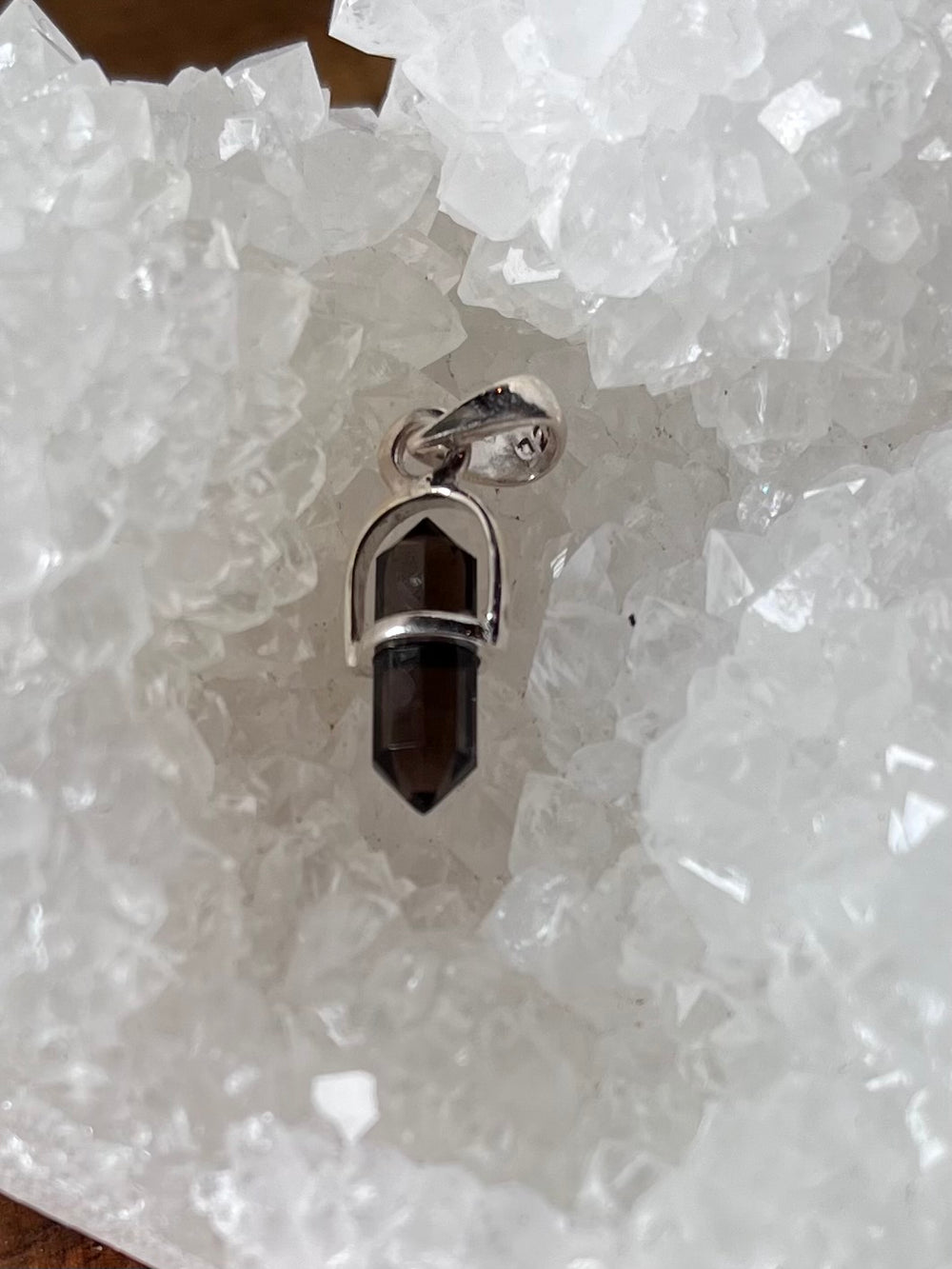 Double Point Pendant in Sterling Silver