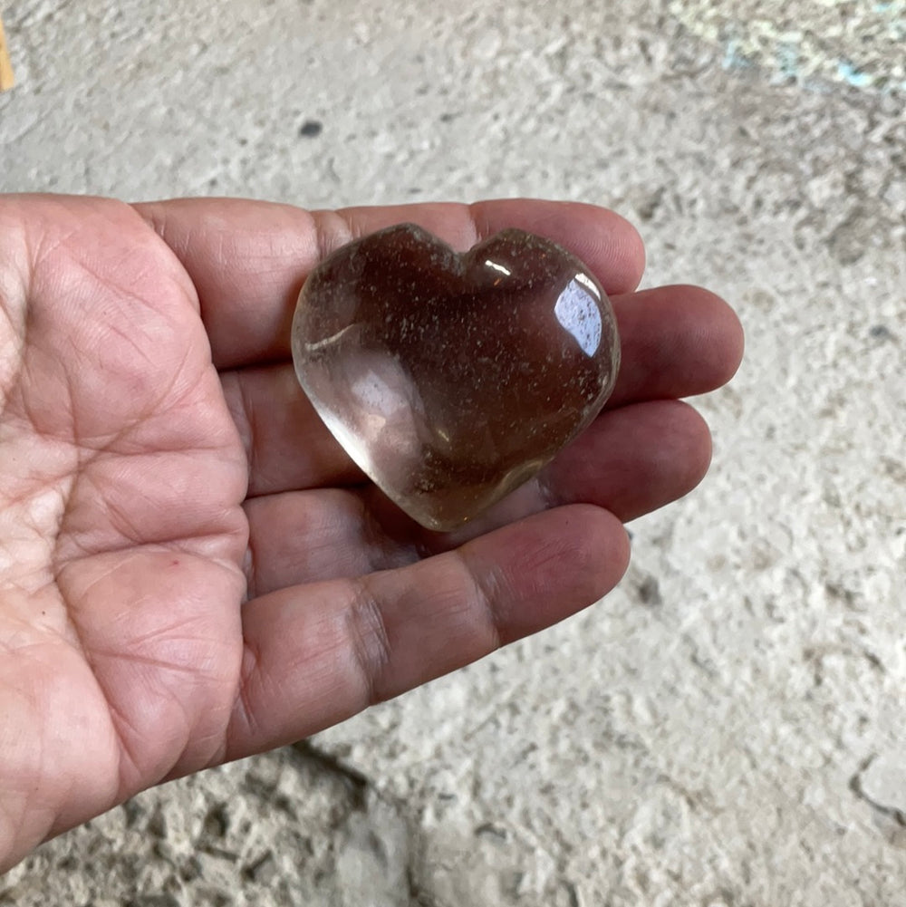 Smoky Quartz Heart