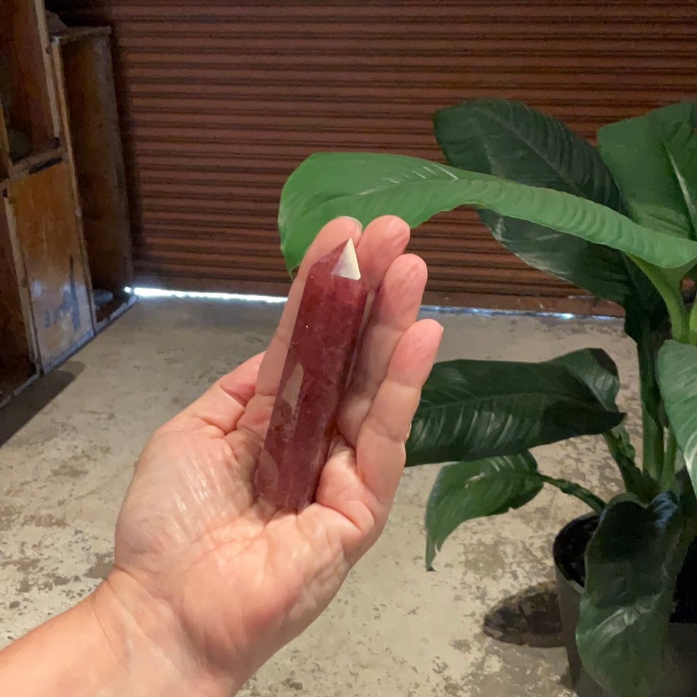 Strawberry Quartz Tower