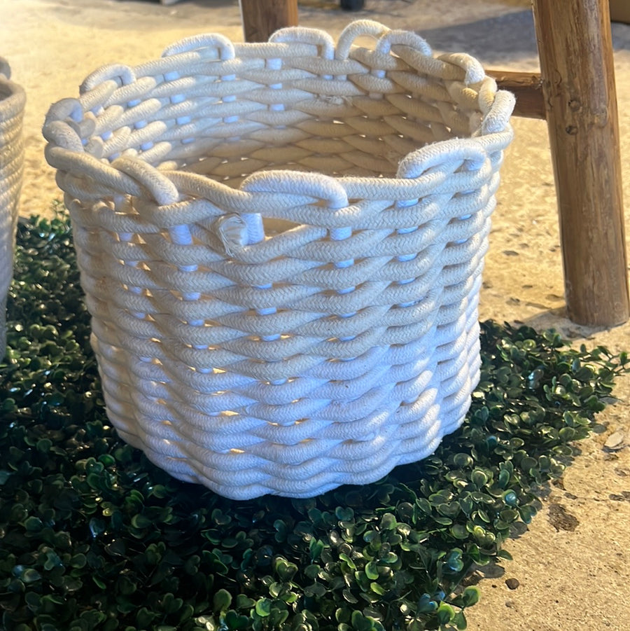 FABRIC WOVEN BASKET