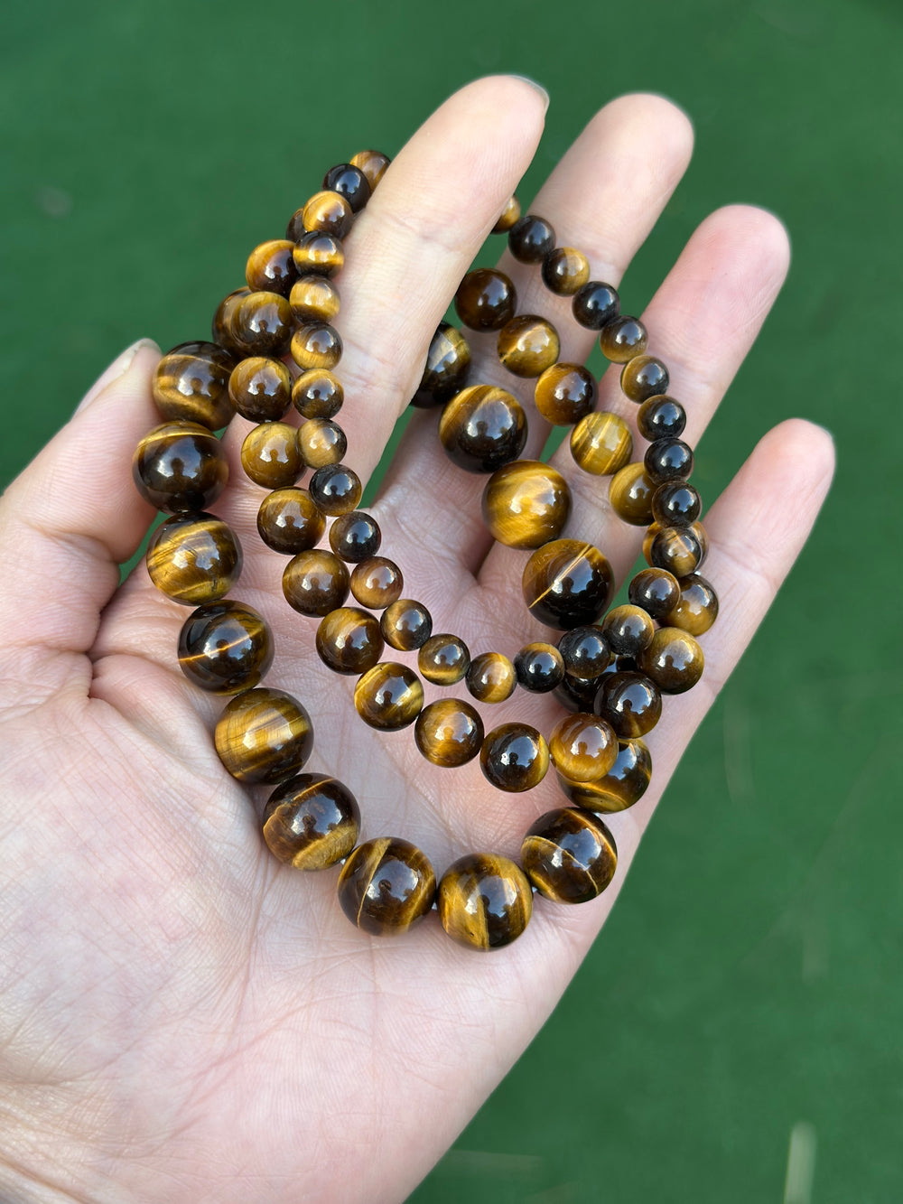 Yellow Tigerite Bracelet