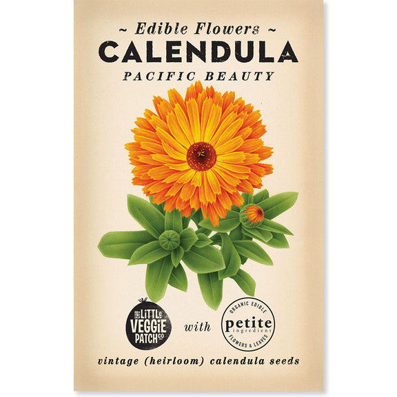 Calendula 'Princess Mix' Heirloom Seeds for Vibrant Garden