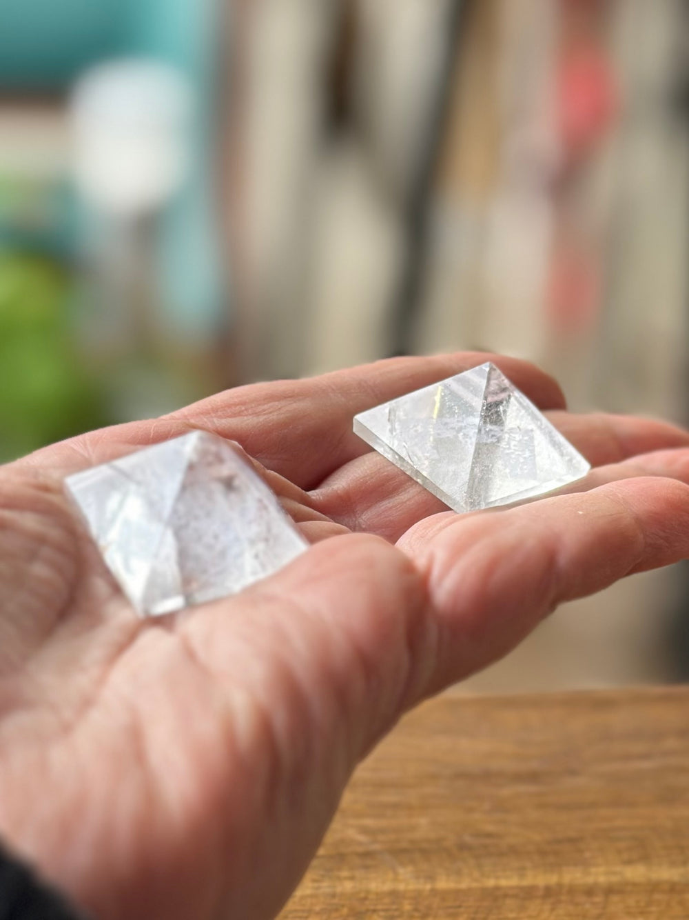 Clear Quartz Pyramid