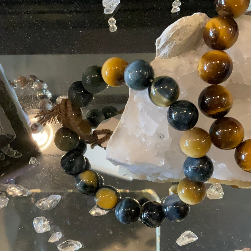 Blue Tiger Eye Bracelet