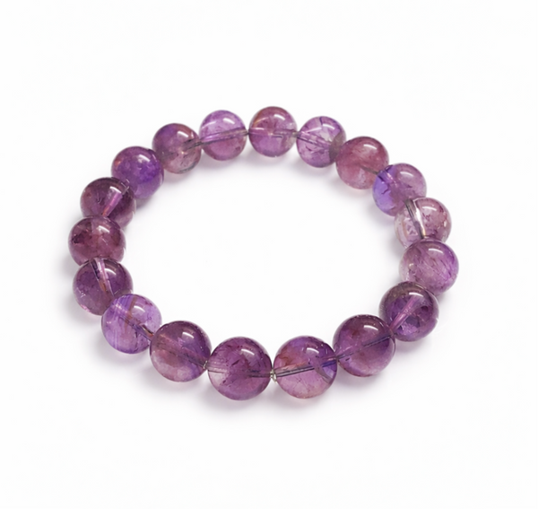 Violet Rutilated Quartz Bracelet