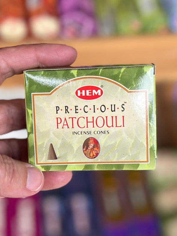 Hem Precious Patchouli Incense Cones