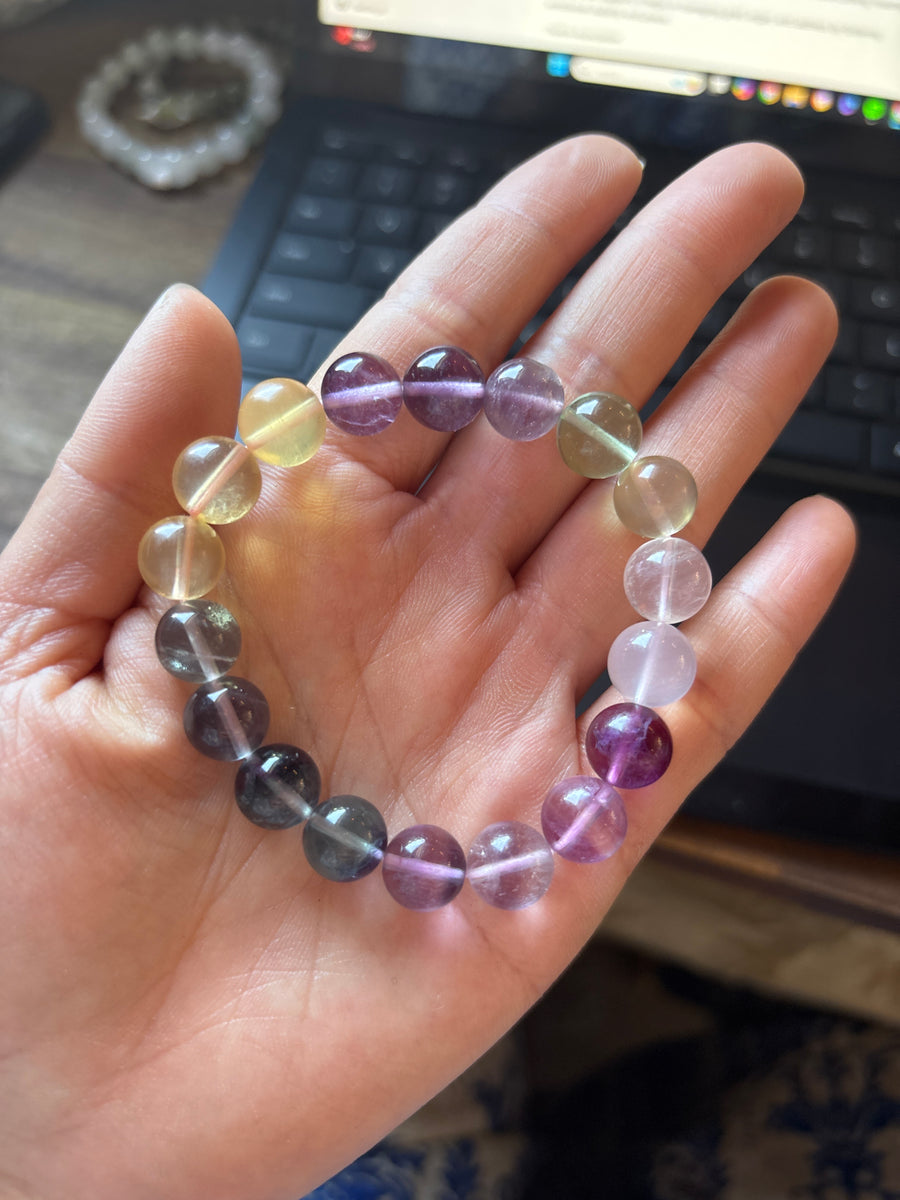 10MM RAINBOW FLUORITE