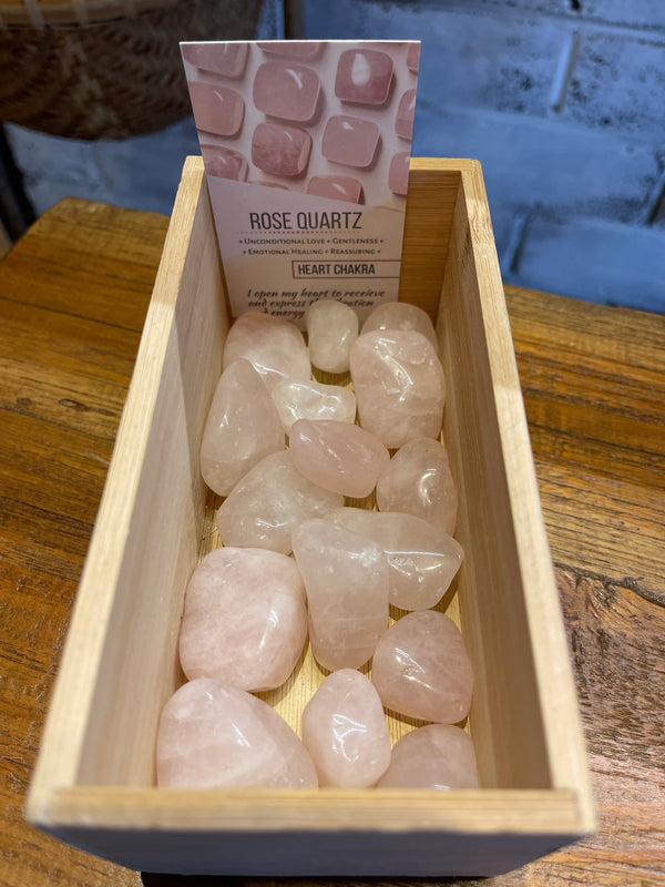 Rose Quartz Tumbled Stone