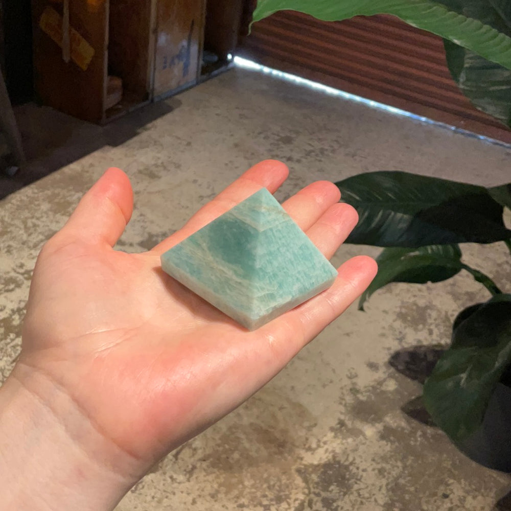 Amazonite Pyramid