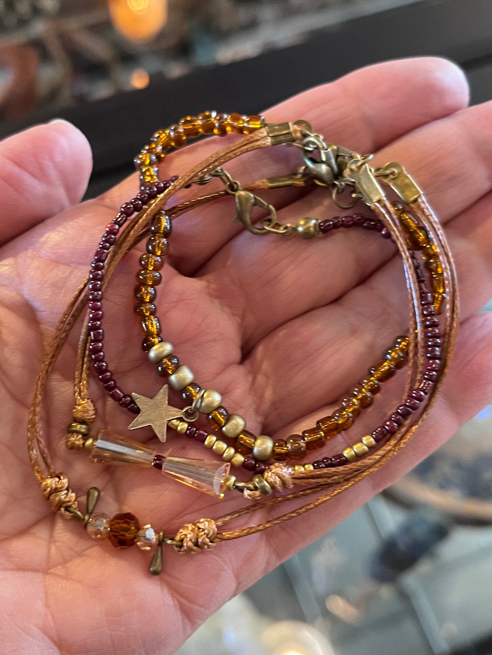 Beaded 4 Bracelet Set