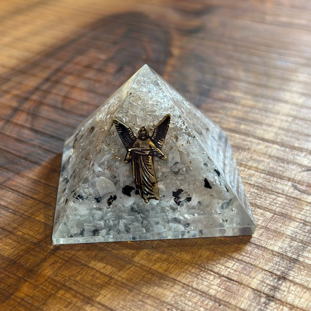 Orgone Moonstone Pyramid