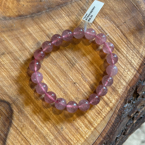 Strawberry Quartz Bracelet