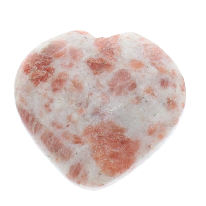 Sunstone Puffed Heart